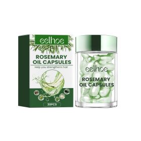 EELHOE Rosemary Oil Capsules, Nourish Hair Roots The Loss Of Solid Hair And Hair Moisturizing Hair Care Essential Oil