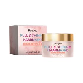 Hoegoa And Brightening Hair Mask Nourishing And Hydrating Hydrating, Fluffy And Soft Hair Care And Smoothing Hair Mask