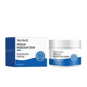 West&Month Sleep Magnesium Cream, Body Moisturizing And Refreshing Lavender Fragrance Care Sleep Body Lotion
