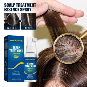 West&Month Scalp Essence Spray, Hair Care And Damaged Hair Follicle Hair Root Spray