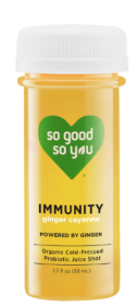 So Good So You Probiotic Juice Shot, Ginger Cayenne, Immunity