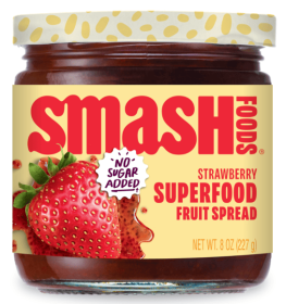 Smash Foods Strawberry Superfood Fruit Spread