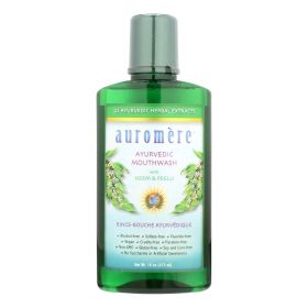 Auromere Mouthwash - Ayurvedic Mouthwash - Case Of 1 - 16 Oz.