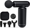 Massage Gun Deep Tissue Percussion Muscle Massager - Metal Handheld Electric Massager for Pain Relief Athletes Quiet Brushless Motor Cordless 1.1 lbs