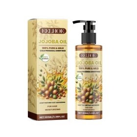 EELHOE Jojoba Hair Care Essential oil Moisturizing hair care non-greasy soft hair deep nutrition nourishing hair care