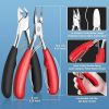 Podiatrist Toenail Clippers, Professional Heavy Duty Ingrown & Thick Toe Nail Clippers for Men & Seniors