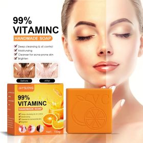 Jaysuing VC Beauty Soap, Body Moisturizing, Skin Cleansing, Melanin Whitening, Brightening Skin