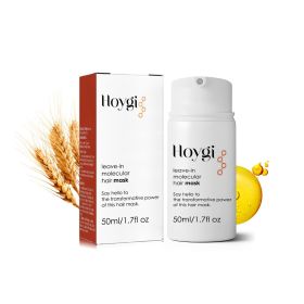 Hoygi Leave-In Hair Mask, The End Of Hair Damaged By Ironing And Dyeing Dry Hair, Soft And Long-Lasting Fragrance Mask