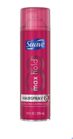 Suave Max Hold Hairspray, Volumizing, 11 oz