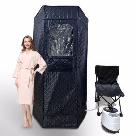 Sauna Box XL Portable Sauna Portable Sauna for Home with 4L Steam Generator Equipped with Remote Control Saunabox Sauna Chair Suitable for at Home Spa