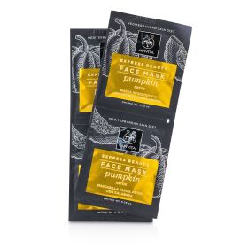 APIVITA - Express Beauty Face Mask with Pumpkin (Detox) (Exp. Date 09/2022) 6x(2x8ml)