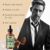 WoodSleep Men's Beard Care Essential Oil Nourishes Shine And Softens Beard Smoothness Care Essential Oil