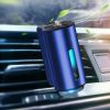 Car Electric Air Diffuser Aroma Car Air Vent Humidifier Mist Aromatherapy Car Air Freshener For Removing Odors Car Accessories