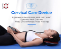 PSJKAH3 Neck health massager electric pulse neck heating massager Neck stretching massage neck stretching device cervical traction neck extension mass