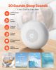 VEVOR Sound Machine, 30 Soothing Sleep Sounds, 3-in-1 Portable and Hangable White Noise Sound Machine with Auto-Off Timer