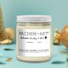 Serenity Sea: Mindful Citrus Breeze - Candle for Mindfulness & Meditation