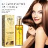 EELHOE Keratin Hair Essence Spray, Hair To Dry Curly Frizz Pomade Essence