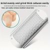 Heavy-Duty Foot Scrubber â€“ Ergonomic Callus Grater with Stainless Steel & Pumice Surface (Spa-Quality Pedicure at Home)