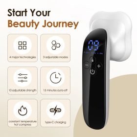 Amazon EMS Current Ultrasonic Fat Removal Machine SHEIN Massage Instrument Fat Burning Shaping TEMU Fat Dissolving Instrument Weight Loss Instrum (Option: Rose gold)