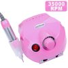 35000RPM Electric Nail Drill Professional Manicure Machine Nail Sander Set Nail Drill Bit Portable Nail Salon Polisher Equipment