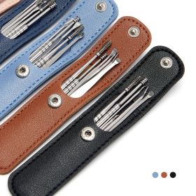 6PCS Ear Cleaner Wax Removal Tool Earpick Sticks Earwax Remover Curette Ear Pick Cleaning Ear Cleanser Spoon Health Care Earpick (Color: Gold)