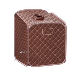 Indoor Private 2L Folding Steam Sauna Spa Tent (Type: Sauna Spa Tent, Color: Brown)