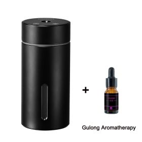 Car Humidifier Rechargeable Intelligent Mute Colorful Ambient Light USB Portable Air Fragrance Diffuser For Vehicle Essential Oil Cool Cup Aromatherap (fragrance: Gulong Aromatherapy)