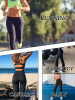 4pcs Butt-Lifting Flare Yoga Pants â€“ High Waist, Ultra Stretch, Naked Feel Leggings for Women