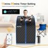 Portable Personal Steam Sauna Spa with 3L Blast